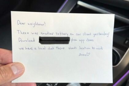 Police Warn of Windscreen Note Scam in Cyprus