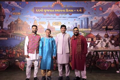 Gujarat Statehood Day Celebrated in Limassol: A Historic First for Cyprus