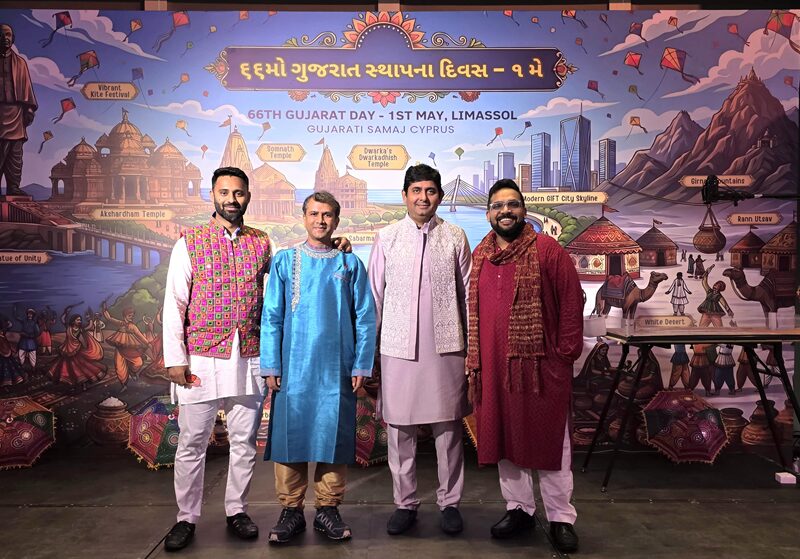Gujarat Statehood Day Celebrated in Limassol: A Historic First for Cyprus