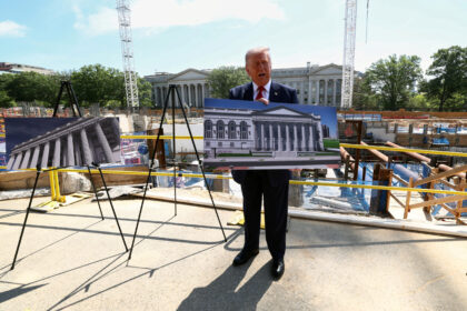 Trump's Ballroom Ambitions Amid Economic Struggles