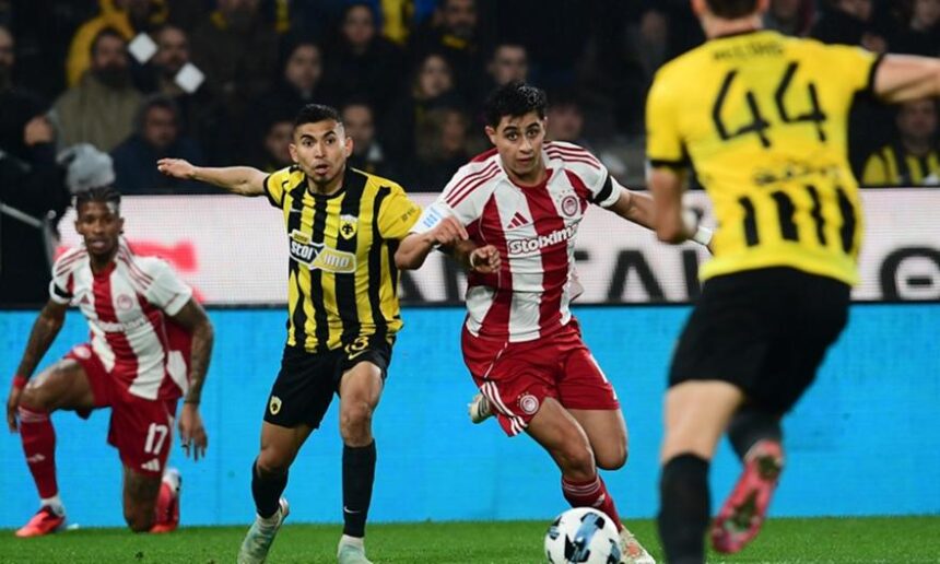 AEK Claims Victory Over Olympiakos in Title Celebration