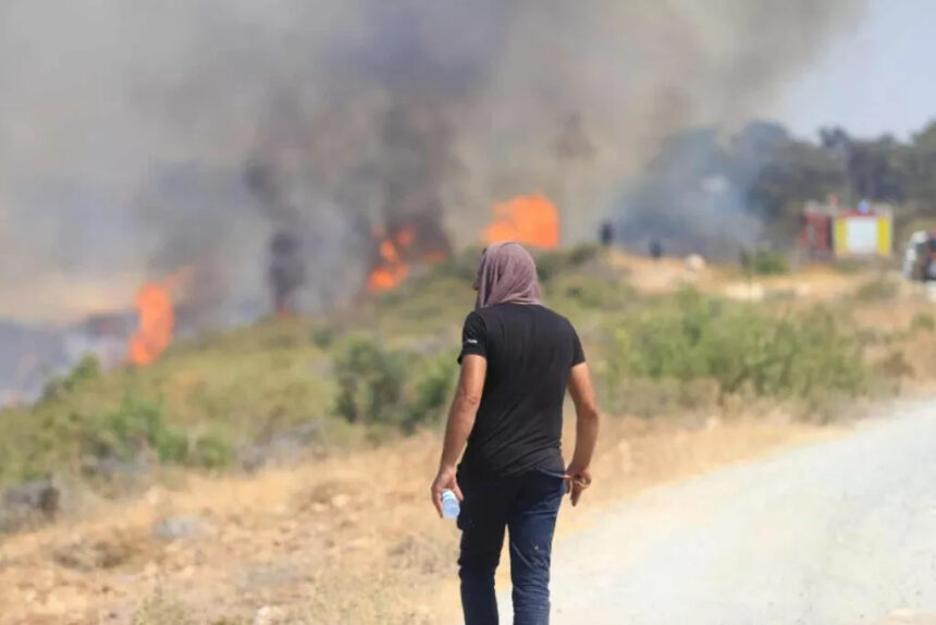 Fire in Pera Orinis Quickly Contained