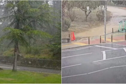Heavy Rain Hits Nicosia and Mountain Areas