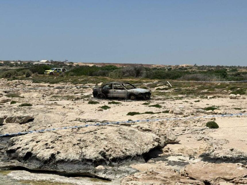 Body Found in Burned-Out Vehicle Near Liopetri