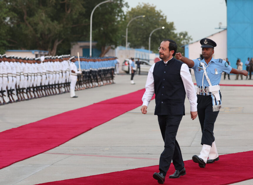 Nikos Christodoulides Touches Down in New Delhi