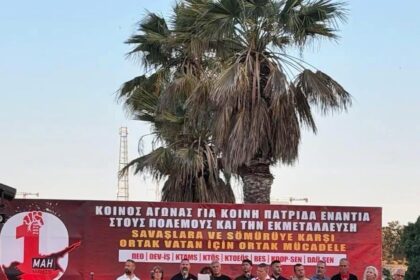 Workers Unite for Annual May Day March to Ledra Palace