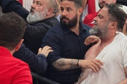 Intense Confrontation Involving Marinakis at OAKA
