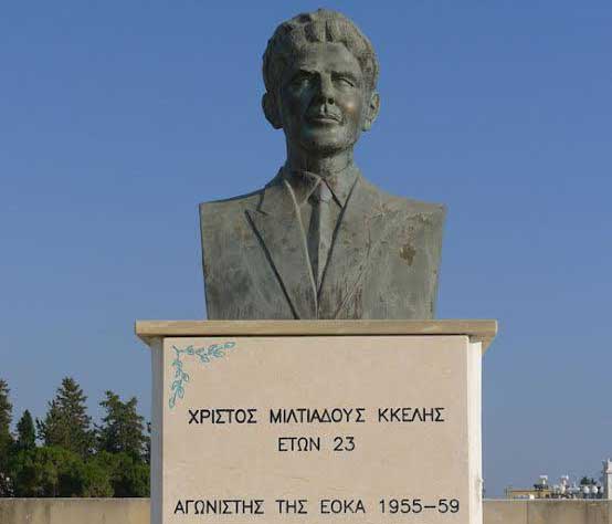 Stolen Bust of Eoka Fighter Christos Kkelis in Kissonerga Raises Community Concerns