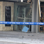 Explosion Damages Butcher Shop in Paphos