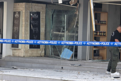 Explosion Damages Butcher Shop in Paphos