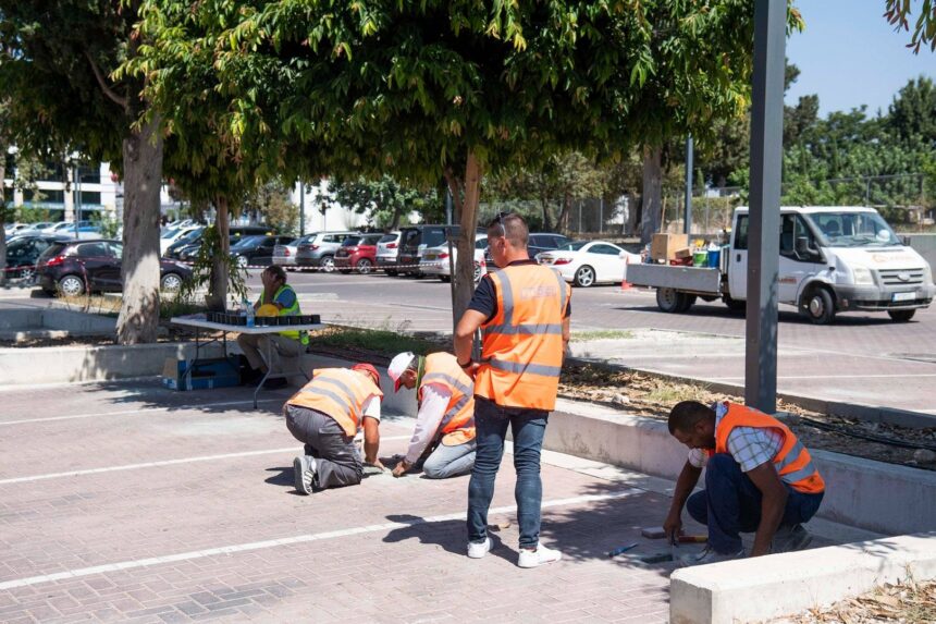 Latsia-Yeri Launches Smart Parking System Installation
