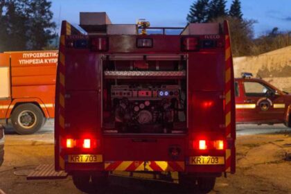 Chlorakas House Fire Leaves Two Unharmed