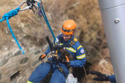 Dog rescue: Firefighters Rescue Dog from Deep Water Pit in Nicosia