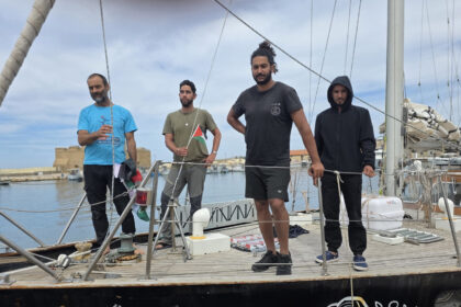 Supporters Blocked from Accessing Gaza Flotilla Ship in Paphos