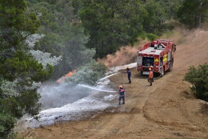 Troodos Hosts Large-Scale Wildfire Response Exercise