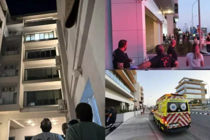 CCTV Captures Tragic Fall of Cleaner in Limassol High-Rise Incident
