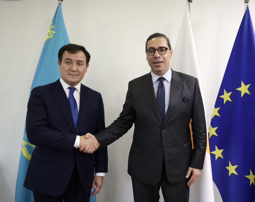 Kombos Stresses Importance of Dialogue with Kazakhstan’s Bakayev