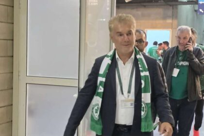 ομόνοια: Παπασταύρου: Ομόνοια στον θρόνο, με όνειρο το Τσάμπιονς Λιγκ