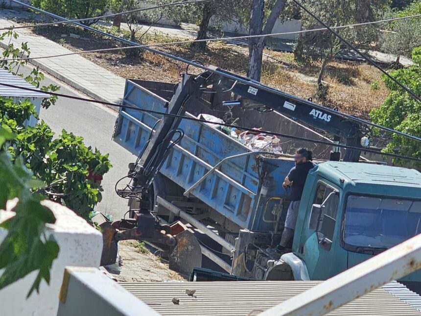 Aglandjia Residents Shocked by Chaotic Rubbish Collection