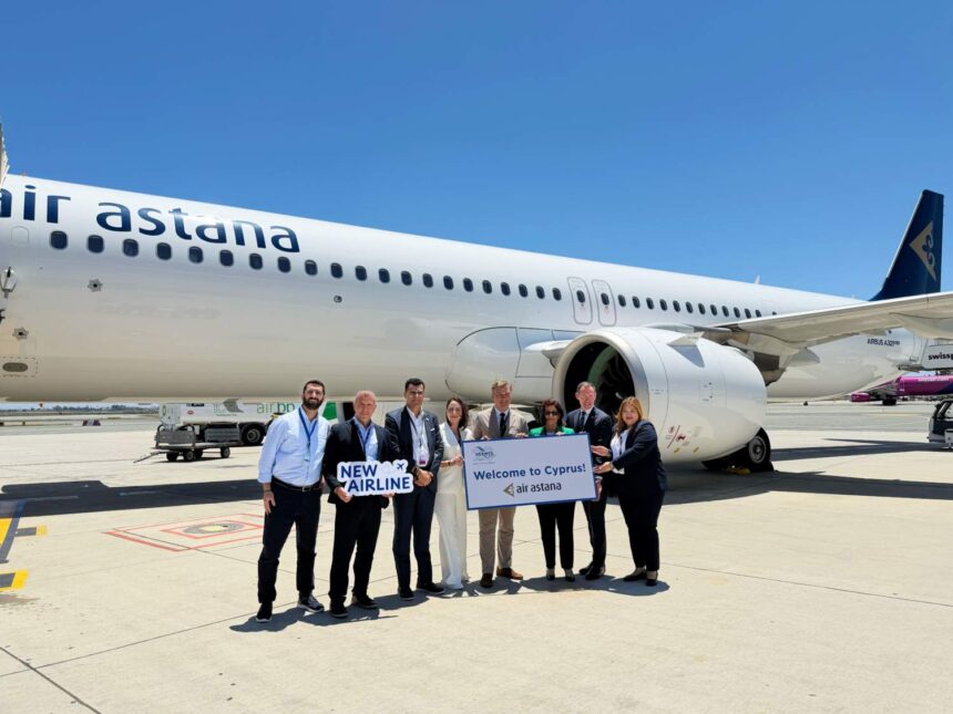 Air Astana Launches Direct Flights to Cyprus