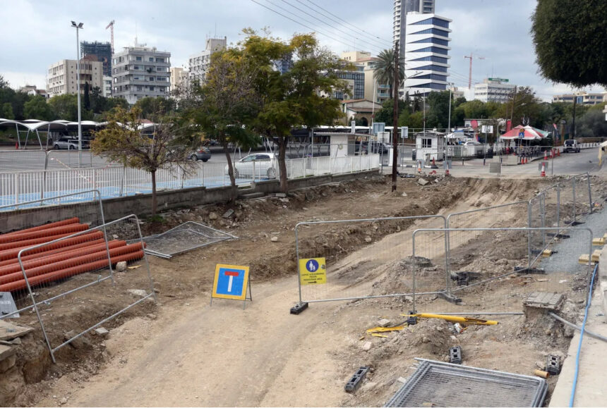 Sustainable works: Nicosia's City Centre Faces Disruption Amid Sustainable Developments