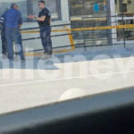 Police Investigate Suspicious Activity by Masked Men Outside Kiti Bank
