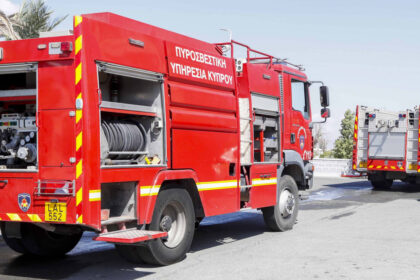 Wildfire in Limassol’s Trachoni Prompts British Bases Response