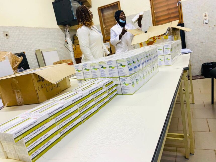 Foreign Ministry Sends Pharmaceutical Supplies to Burkina Faso