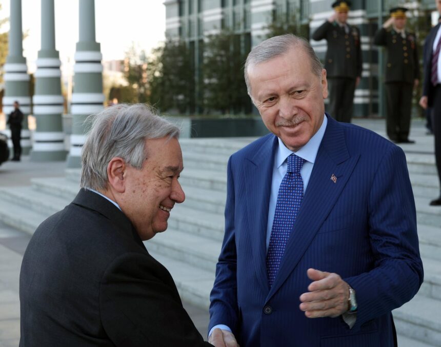 Guterres and Erdogan Discuss Cyprus