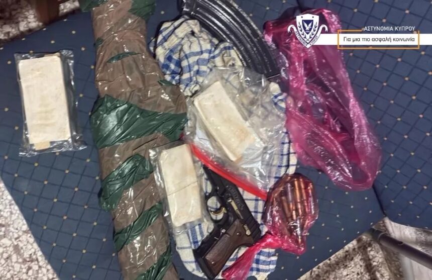 Larnaca Police Seek Charalambos Antoniou Over Found Weapons