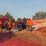 Firefighters Stay Vigilant Near Kalo Chorio to Manage Flareups