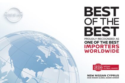 Nissan Cyprus Receives Global Award 2026 for Excellence
