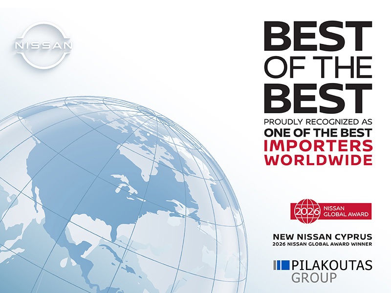 Nissan Cyprus Receives Global Award 2026 for Excellence