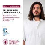 Dr. Georgios Charalambous Elected Chair of EMS Young Academy