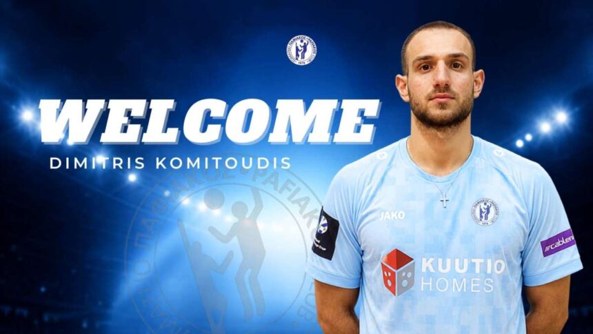 Dimitris Komitoudis Signs with Kuutio Homes Paphos for Upcoming Volleyball Season