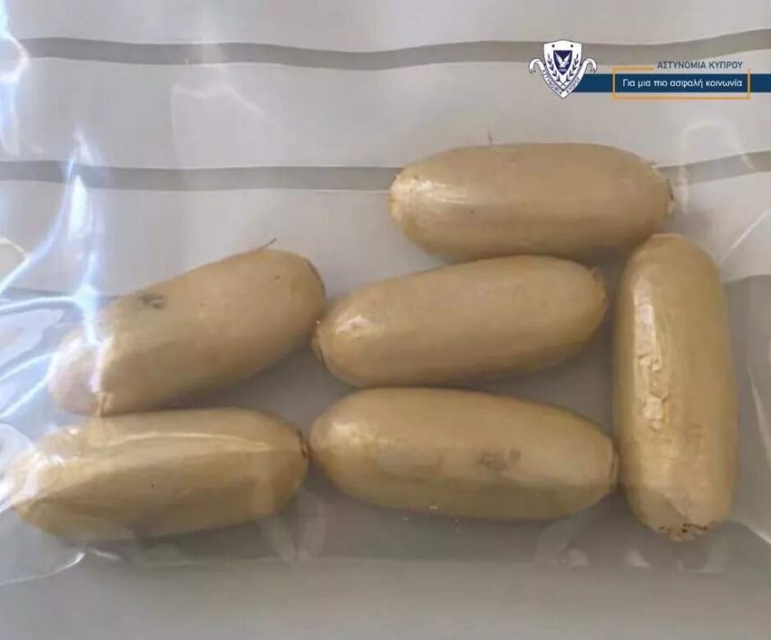 Cocaine Smuggler Arrested at Larnaca Airport After Risky Delivery Method Fails