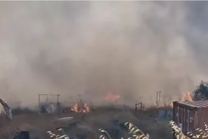 Firefighters Battle Ergates Wildfire as Flames Spread