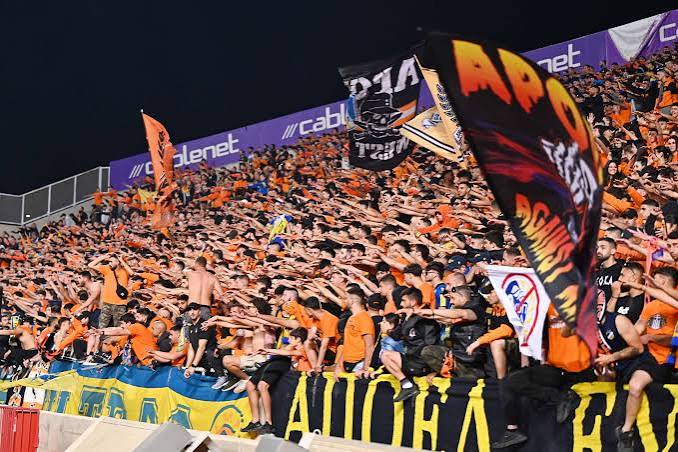 APOEL Fans Celebrate Another Victory in Cyprus' Top Division