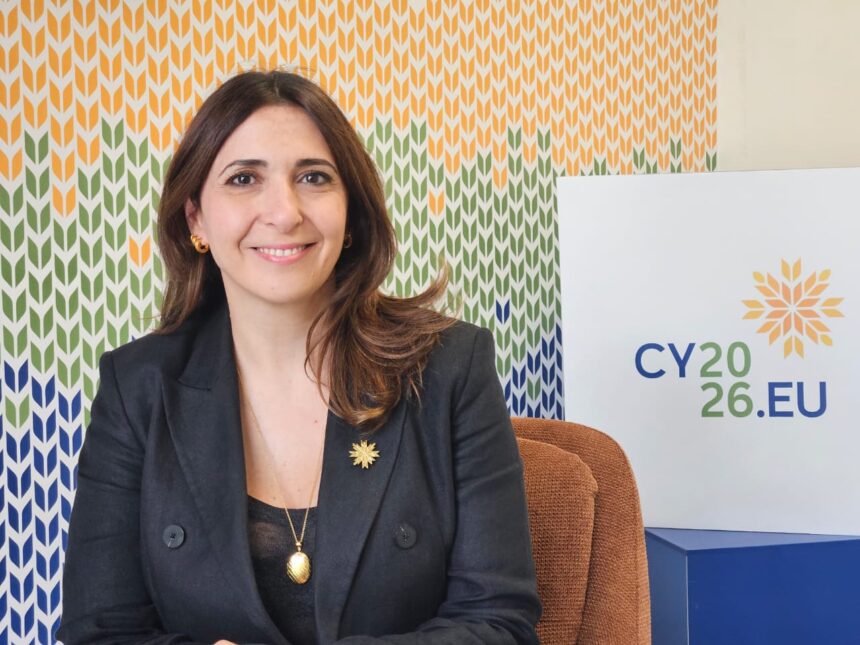 Cyprus eu: Marilena Raouna: The Face of Cyprus' EU Presidency
