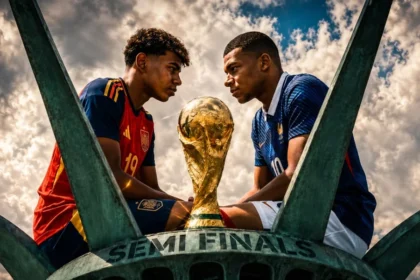 France vs Spain: Zinedine Zidane and Kylian Mbappe in Historic Rivalry